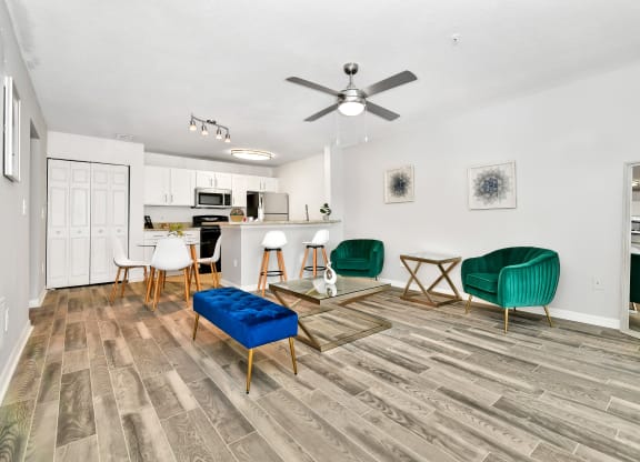 Living Room Space at Village Lakes, Orlando, FL, 32808